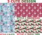 Christmas Gift Wrapping Paper Large Sheet for Kids Boys Girls Baby Women Men Xmas Wrapping Paper 3Style Christmas Sloth Llama Santa Snowman Tree Truck Car Gift Wrap Paper (27*39.4Inch
